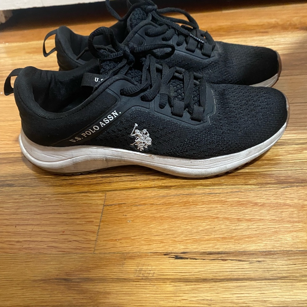 U.S. Polo Assn. Men's Black Sneakers